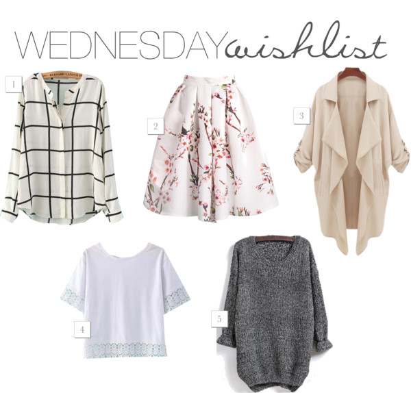 Wednesday Wishlist: SheIn Wednesday Wishlist: SheIn