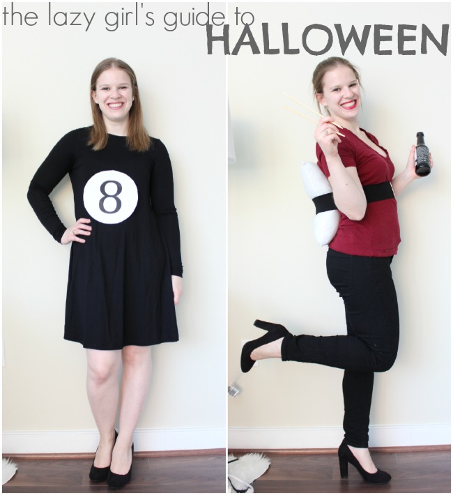 SSG: The Lazy Girl's Guide to Halloween | Something Good the lazy girl's guide to halloween, last minute costume