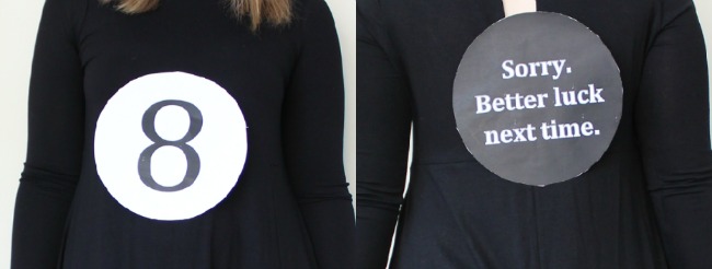 SSG: The Lazy Girl's Guide to Halloween | Something Good The Lazy Girl's Guide to Halloween costumes, magic 8 ball costume