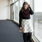 The Windowpane Skirt