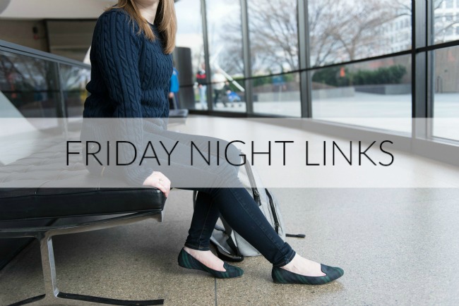 Friday Night Links | Something Good | A DC Style and Lifestyle Blog on a Budget, Amour Vert It's Not About Us