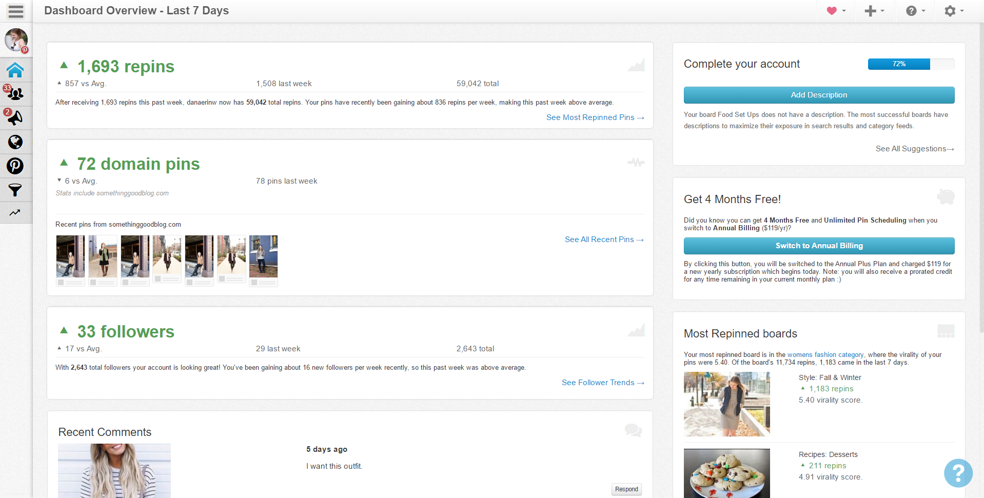 How to Conquer Pinterest with Tailwind | Something Good