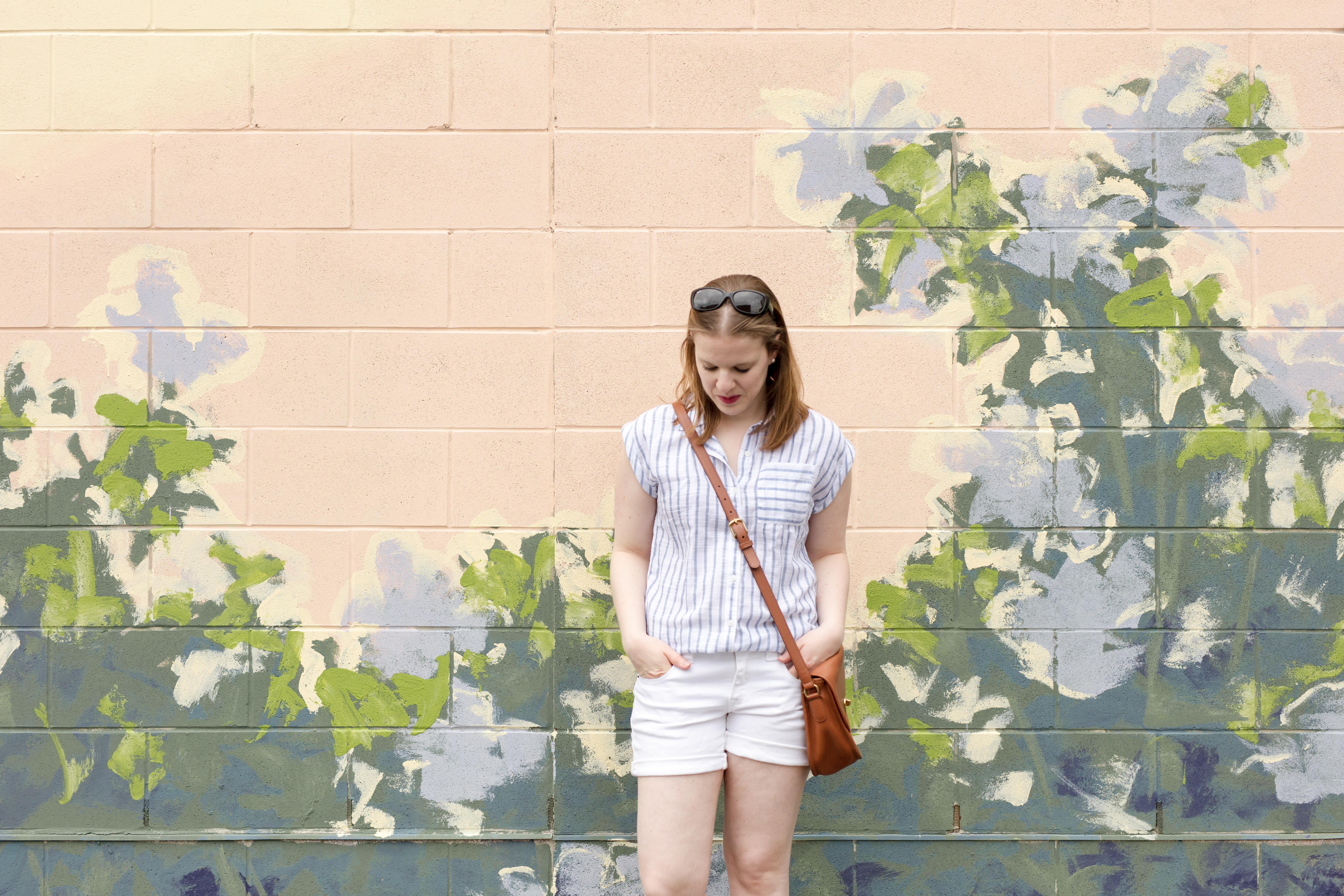 The Striped Blue Button Up_Something Good, @danaerinw , washington dc mural