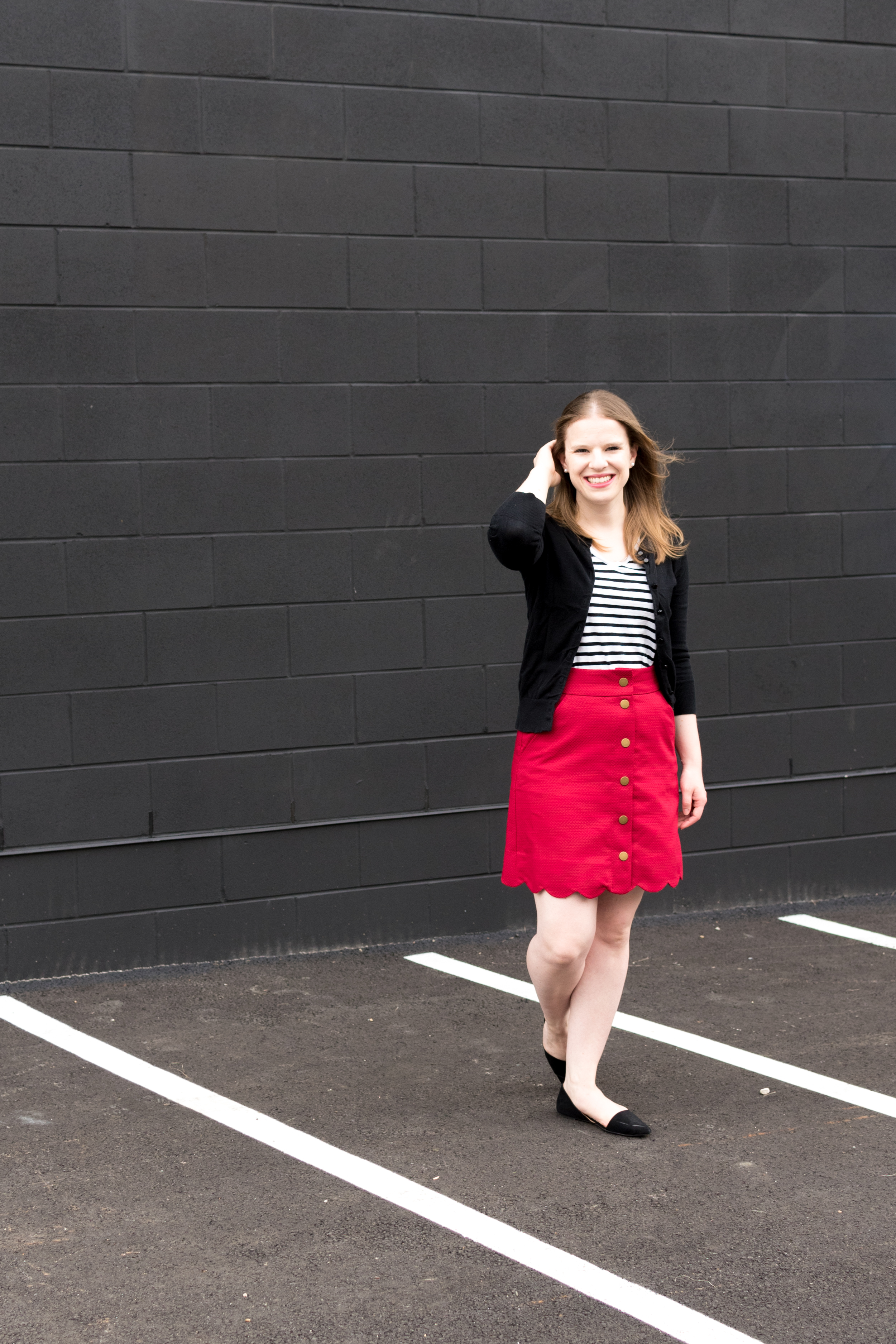 The Perfect Skirt to Transition Your Outfit From Summer to Fall | Something Good, @danaerinw , 