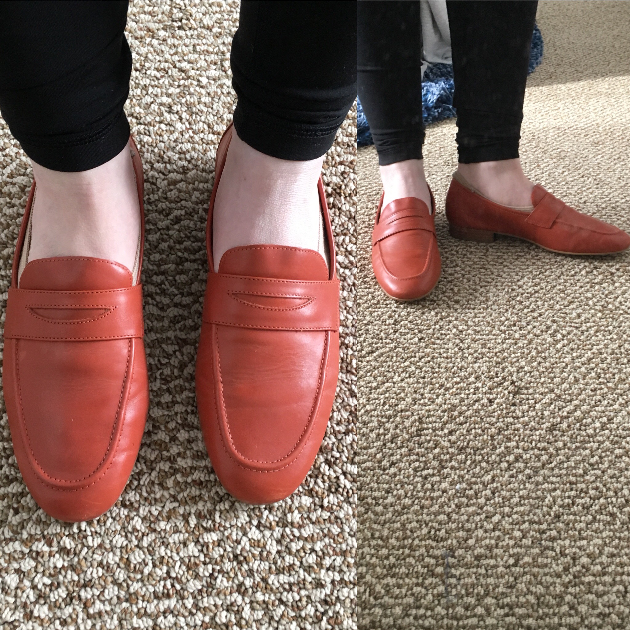 Shopping Reviews, Vol. 52: The Cozy Cabin Dress | Something Good, @danaerinw , Talbots Cassidy Loafers - Burnished Leather