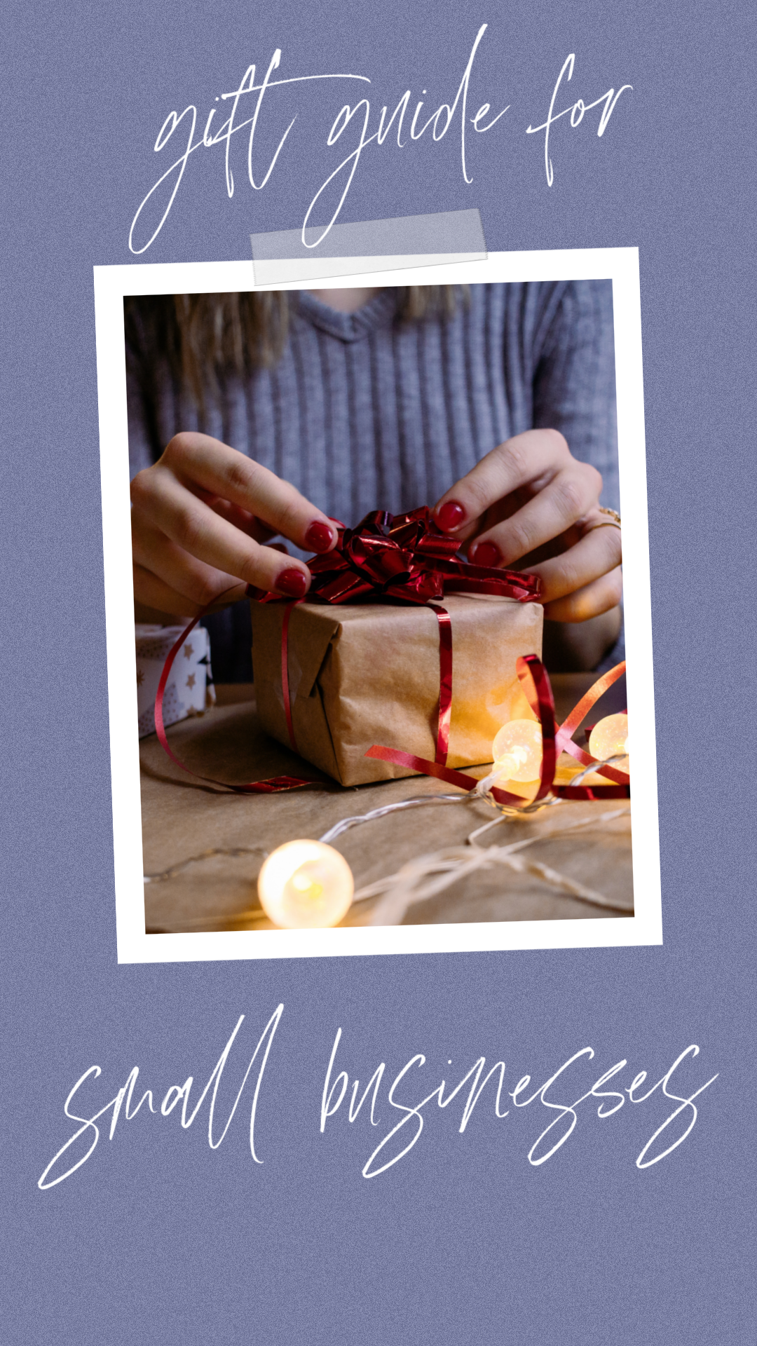 The Small Business Gift Guide Small Business Gift Guide