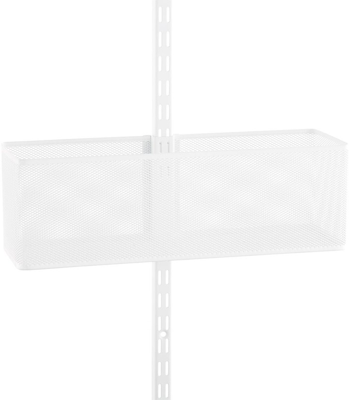 Container Store Elfa Utility White Mesh Baskets Container Store Elfa Utility White Mesh Baskets
