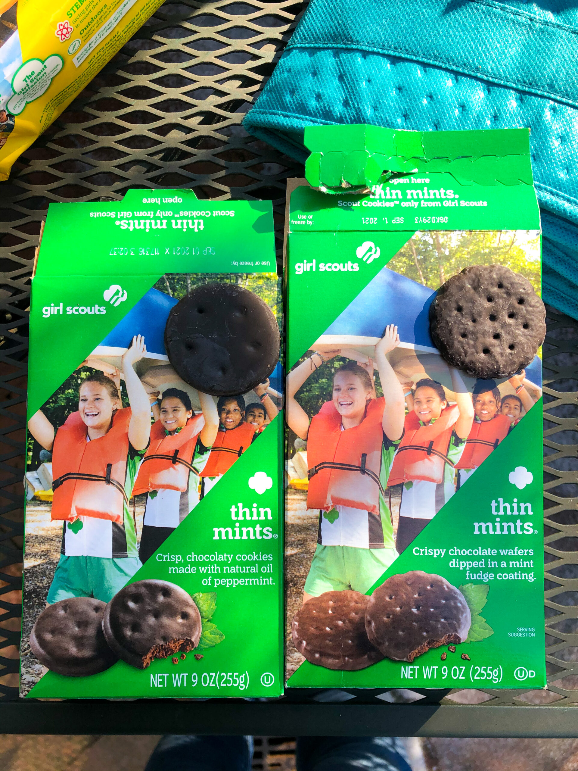 Thin Mints cookie Thin Mints cookie